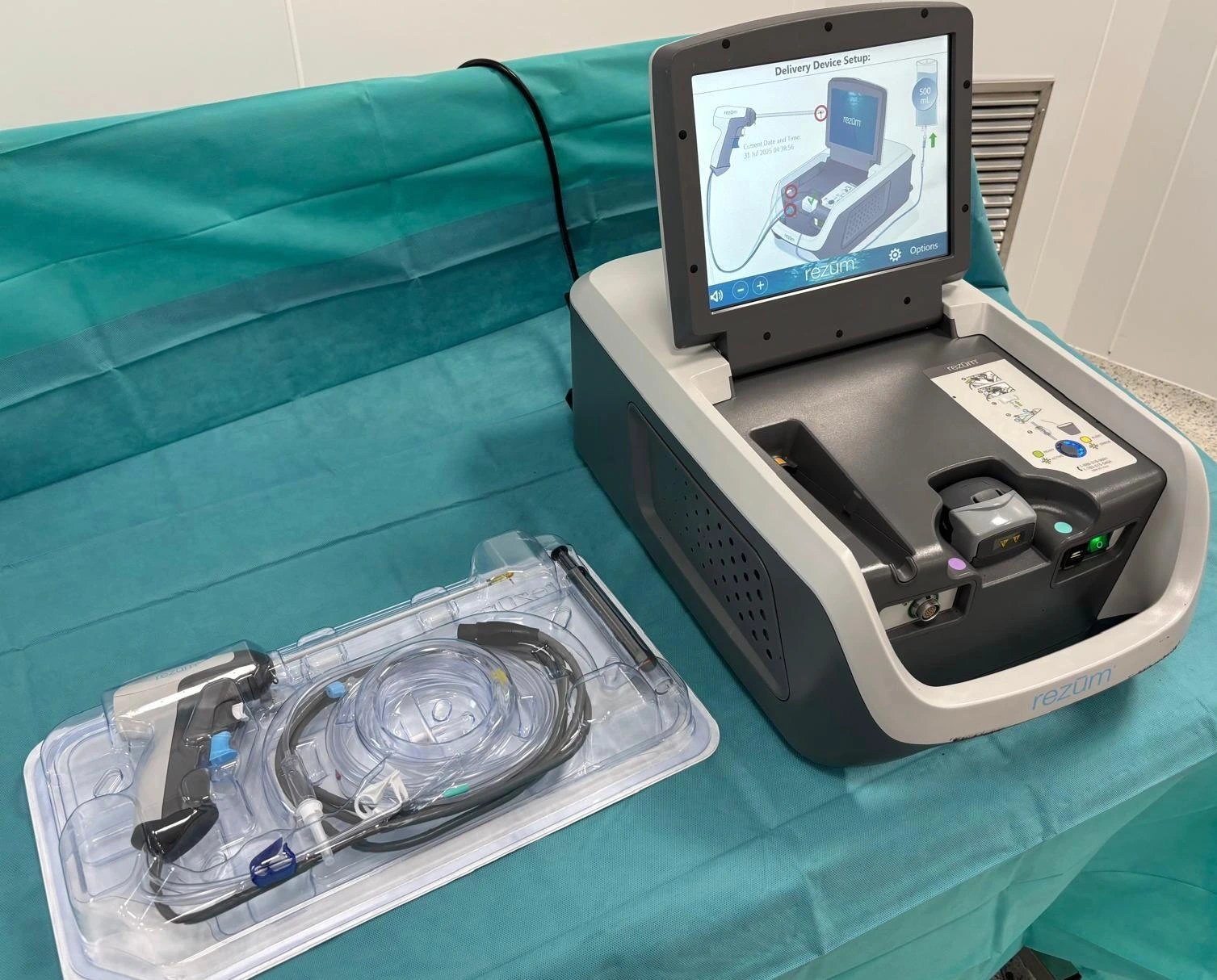 Rezum – ablazione prostatica con vapore acqueo — Procedura mininvasiva per l'ipertrofia prostatica benigna, con ottimi tassi di risparmio dell'eiaculazione.